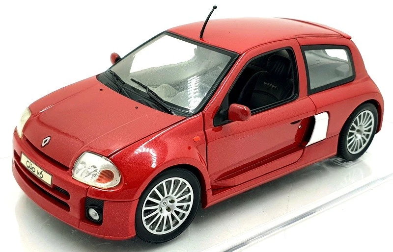 Universal Hobbies 1/18 Scale Diecast DC11222A - Renault Sport Clio V6 - Red - Image 1 of 4