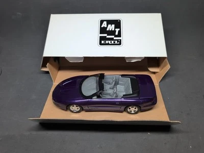 AMT Ertl 1997 Pontiac Firebird Trans Am Convertible Purple 1/25 - Image 1 of 4