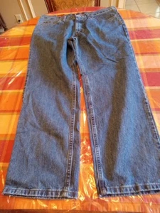 Lee Relaxed Fit Straight Leg Jeans Mens 38x29 Blue Stretch Denim Dark Wash NWT - Picture 1 of 6