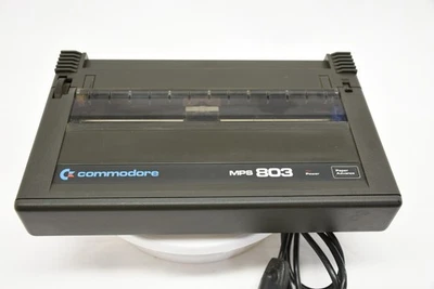 Vintage Commodore MPS-803 Dot Matrix Printer for C64 C128 +4 VIC-20 Powers On - Image 1 of 4