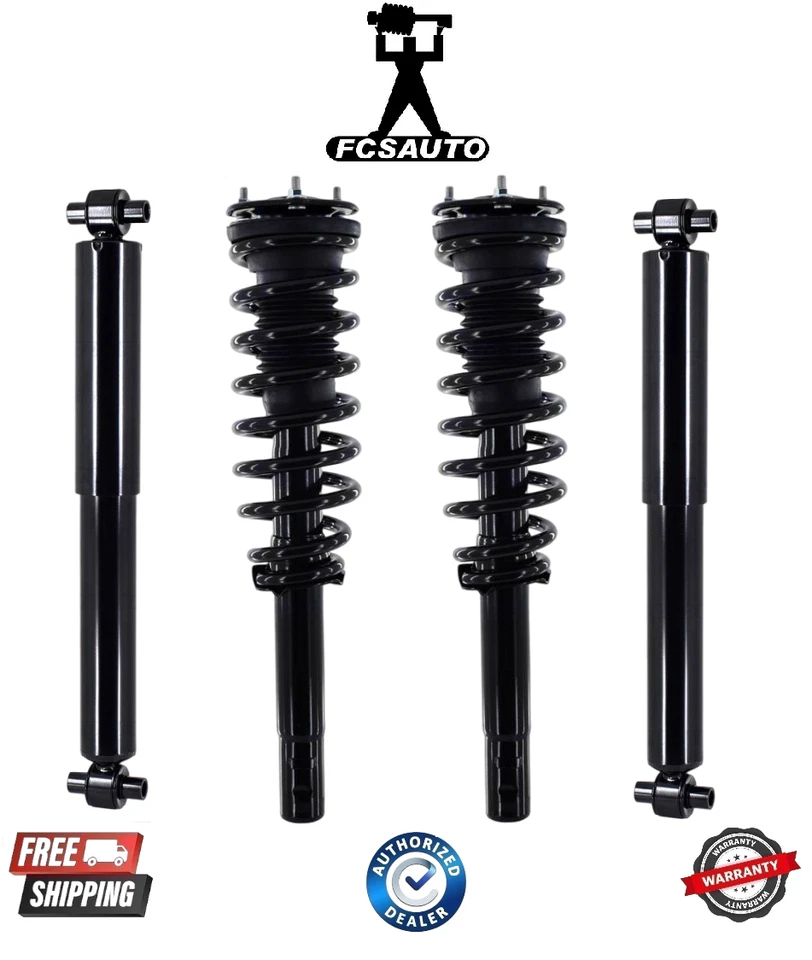 完整 FCS 前线圈弹簧和后减震器适用于 10-12 福特 Fusion Mercury FWD — 第 1/1 张图片