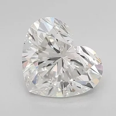 2.10 Ct HEART SHAPE E Color VS2 Clarity IGI CERTIFIED LAB GROWN CVD Diamond - Image 1 of 4
