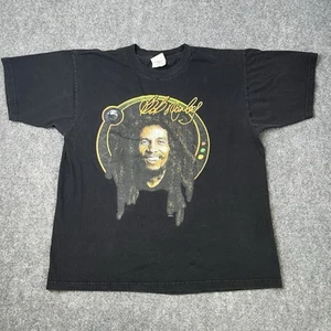Vtg 1996 Bob Marley Big Face T-shirt Mens Xl 90s Reggae Band Tee 1990s - Picture 1 of 7