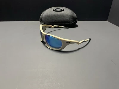 Oakley Lateralis Matte Sand/Blue Prizm Polarized Sunglasses W/ Case - Image 1 of 4