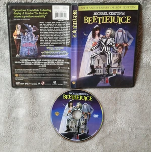 DVD Beetlejuice 20th Anniversary (Cleaned) Michael Keaton Dark Comedy - Picture 1 of 5