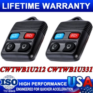 2 For 2000 2001 2002 2003 2004 FORD Mustang Taurus Excursion Car Remote Key FOB - Picture 1 of 15