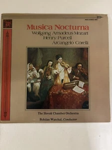 Musica Nocturna Album Wolfgang Amadeus Mozart Purcell Corelli MHS 4050 Vinyl - Picture 1 of 3