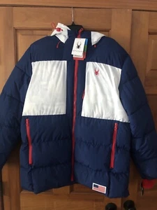Spyder Insulated Jacket Men's Large $229 Retail. Brand New W Tags - Picture 1 of 11