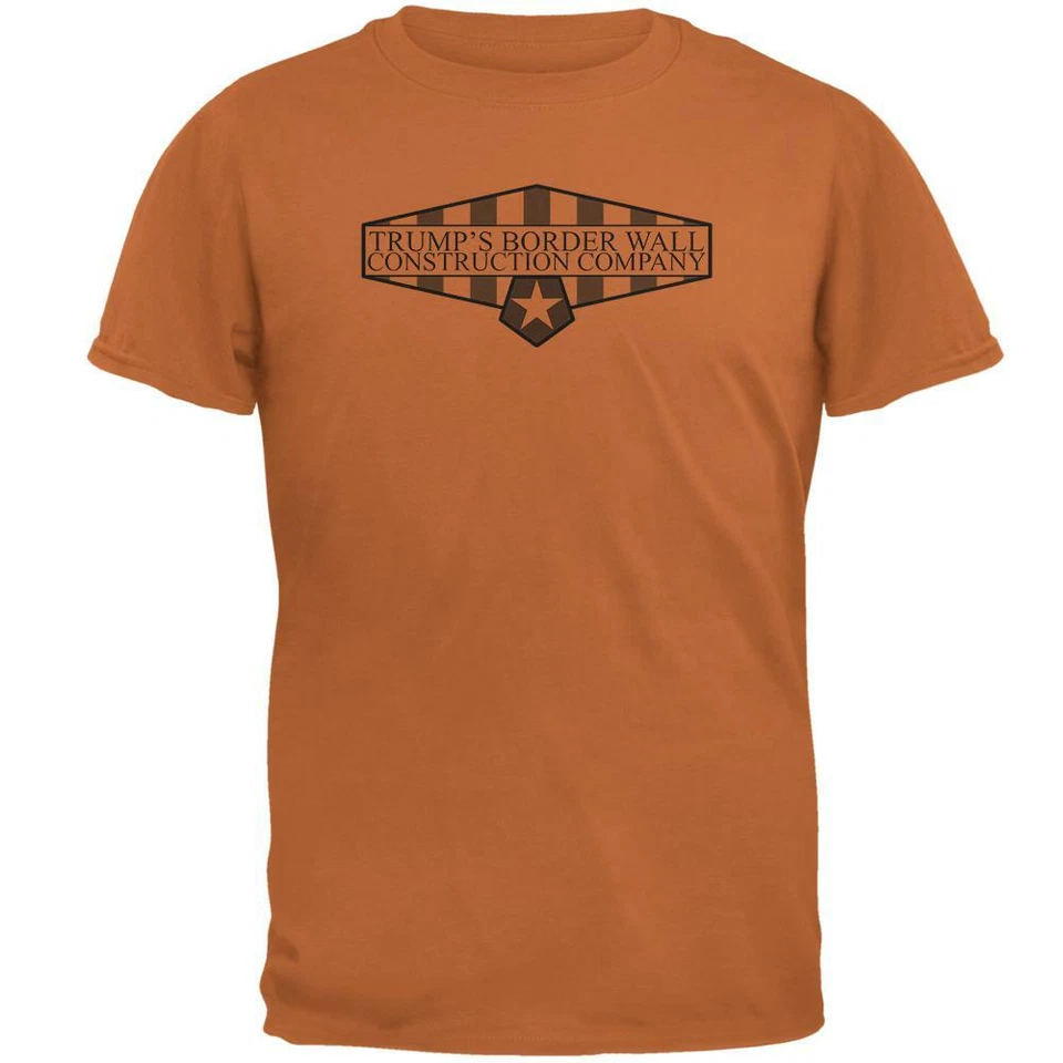 Camiseta Trump's Border Wall Construction Company para hombre Foto 1 de 1