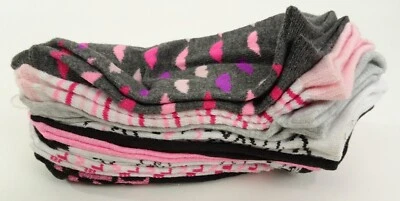 Womens Ladies 10 Pack Multi Color Print Low Cut Socks Size 4-10 NEW - Изображение 1 из 4