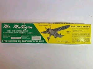 SIG MR Mulligan Kit #FF-23 Free Flight Unbuilt Kit - Picture 1 of 7