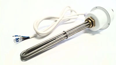 Heizstab für Pufferspeicher – PV-kompatibel 3,0 kW 400 Tenko 1½" Zoll, Edelstahl - Bild 1 von 4