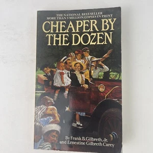 Cheaper by the Dozen by Ernestine Gilbreth Carey and Frank B. Gilbreth Jr.... - Picture 1 of 7