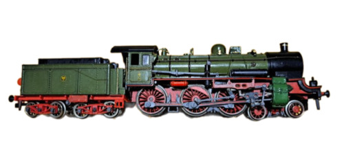 Antique 1:87 HO Scale LILIPUT P8 KPEV Steam Locomotive