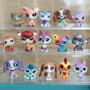 Littlest Pet Shop LPS Figures Dog and Cat Old Collie LPS Pack 3PCS Random - Picture 1 of 7