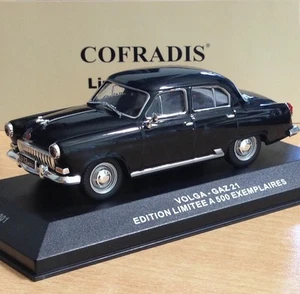 GAZ М21 Volga Volga black nero cofradis COF001 VMM001 1:43 IXO VVM È NEO - Foto 1 di 6