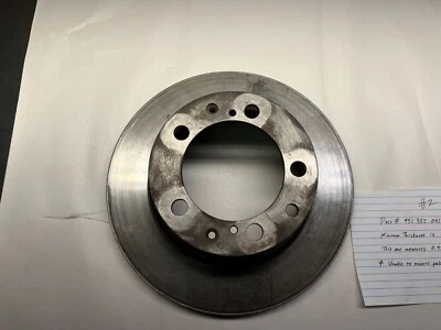 保时捷 944 964 968 原装后刹车转子 二手 951.352.041.02 #2 — 第 1/4 张图片