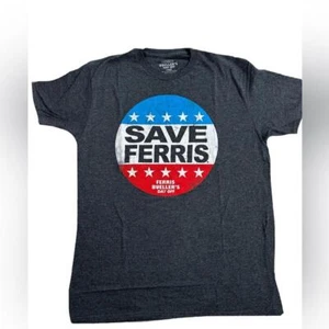 Men’s “Save Ferris” Ferris Bueller’s Day Off Graphic T-Shirt - Size - Large - Picture 1 of 3