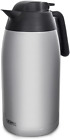 Stainless Steel Vacuum Insulated Carafe, 2L, Stainless Steel, Thv2000aus
