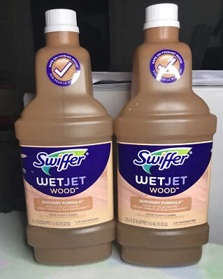 LIMPADOR DE PISO SWIFFER WET JET MADEIRA 42,2 FL OZ - 2 GARRAFAS NOVO EM FOLHA - Imagem 1 de 4