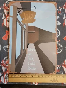 Carol King Metal Tin Sign Gilmore Girls Lukes Diner Biblical Luke Music Room - Picture 1 of 3