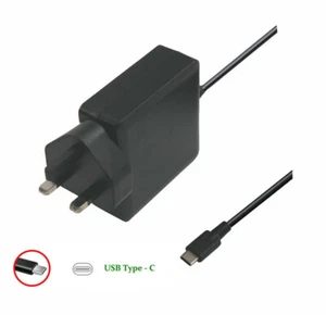 New 65W PSU USB-C AC Adapter Power Charger For Lenovo 4X20E75132 4X20E75135 - Picture 1 of 5