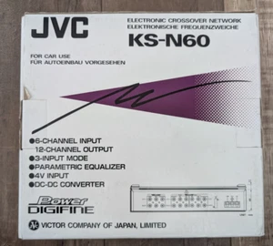 JVC KS-N60 6-way Electronic Crossover Network for car use (VINTAGE 1997) - Picture 1 of 5