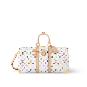 Auténtico N) Louis Vuitton x Takashi Murakami LV x TM Keepall Bandolera 45 - M13742 - Imagen 1 de 10