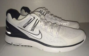 NIKE Lunareclipse 3 III White Black Running Training Shoes NEW Mens Sz 8 - Picture 1 of 5
