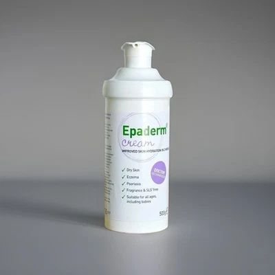 Epaderm 2-in-1 Emollient and Skin Cleanser Cream, 500g - Image 1 of 3