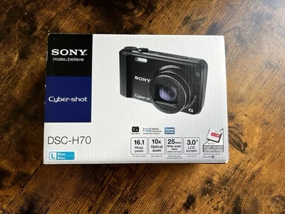 Sony Cyber-shot DSC-H70 16.1MP Digital Camera Black Battery Memory Complete - Image 1 of 4