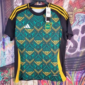 Adidas Jamaica National Team Soccer Jersey 2023/24 IS5668 Women’s Large (C34) - Picture 1 of 8