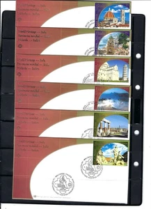 WH ITALY FDC's 2002 (singles) - UNPA Cachet - (418A) - Imagen 1 de 1