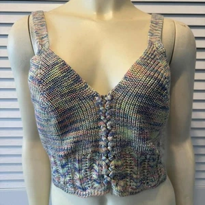 Damen-Strick-Tanktop Jolie & Joy Mehrfarbig Größe XL - Bild 1 von 10