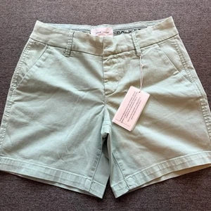 Dear John South Hampton High Rise Shorts Women's 27 Seafoam Green NWT - Picture 1 of 11