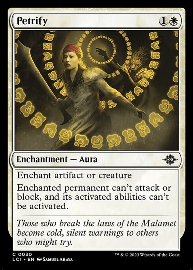 x1 Petrify - Lost Caverns of Ixalan - NM - MTG - Image 1 of 1