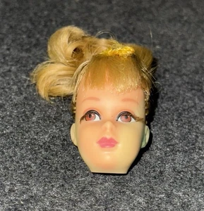 Vintage 1965 Mattel Japan Casey Barbie Friend Doll Head – Blonde Ponytail HTF - Picture 1 of 6