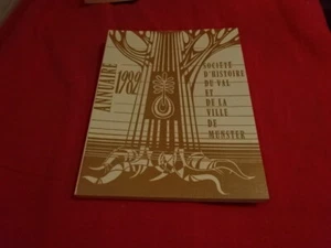 Annuaire de la Société d'Histoire du Val et de la Ville de Munster. Tome XXXVI. - Picture 1 of 12