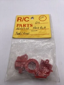Tamiya Hotshot Red Front Rear Shock Parts D-4 Vintage Rc Car Parts - Picture 1 of 2