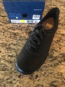 Scarpe donna SAS Walk Easy nere 8 strette nuove con scatola salva grandi - Foto 1 di 4