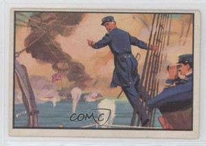 1954 Bowman US Navy Victories Blue Back Full Speed Ahead #14 z6d