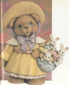 Ceramic Bisque~~ Ready to Paint ~~Easter Bear Girl - Picture 1 of 23