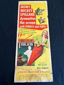 I, THE JURY  original classic - U.S INSERT- MICKEY SPILLANE - Picture 1 of 1