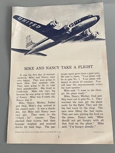 Vintage United Airlines Mainliner 300 Story: Mike and Nancy take a flight - Picture 1 of 10