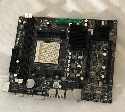  A78LM3 Intel AMD, CPU serie AM3, memory  DDR3 duo-channel 1066/1333MHz - Image 1 of 4