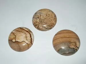 - Cabochon Pietra Cristalloterapia - PAESINA tondo 35 mm - Picture 1 of 1