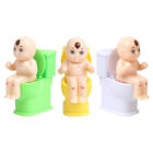 Squirt Toilet Water Prank Toy: Hilarious Dolls on Toilet Gift (Random Color)