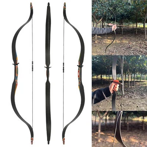 Arco recurvo tradicional para niños de 37"" con arco 10-15 libras práctica entrenamiento físico - Imagen 1 de 9