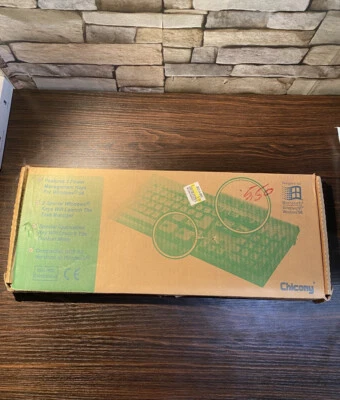Chicony KB-9810 Keyboard PS/2 C028 Windows Brand New In Box - Image 1 of 4