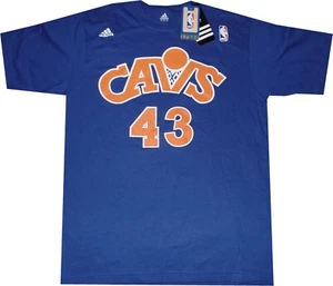 Brad Daugherty Cleveland Cavaliers Throwback Blau Adidas Shirt Neu Etikett - Bild 1 von 4